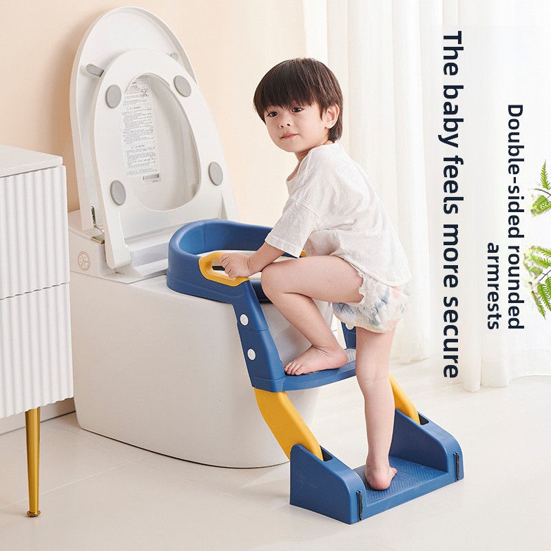 Toddler Potty Training Seat - مقعد تدريب للمرحاض للأطفال الصغار بتصميم