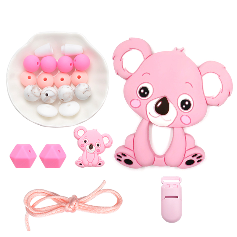 LOFCA سيليكون عضاضة خرزات خشبي - مراجعة Baby Products Combo وسعره