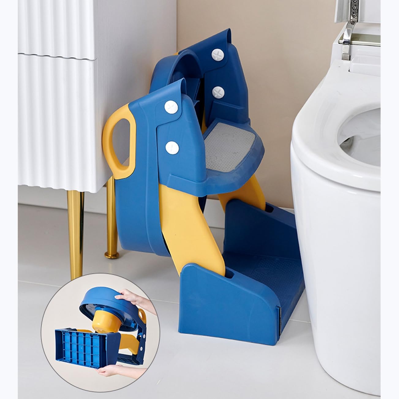 نونية سلم تدريب للأطفال الصغار - مراجعة Toddler Potty Training Seat وسعره