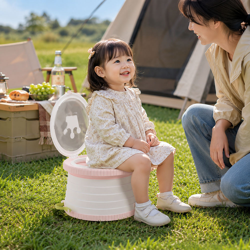 مرحاض سفر محمول قابل للطي للأط - مراجعة Toddler Potty Training Seat وسعره